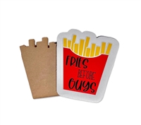 Badge Reel Fries (NO HOLE)