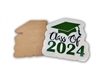Badge Reel Class of 2024 - Green (NO HOLE)