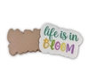 Badge Reel Life in Bloom (NO HOLE)