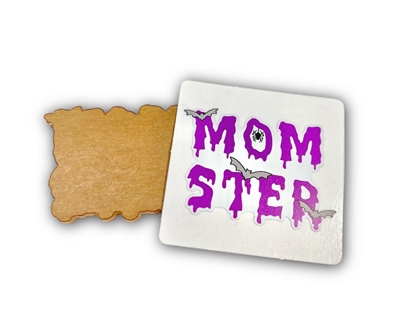 Badge Reel Momster (NO HOLE)