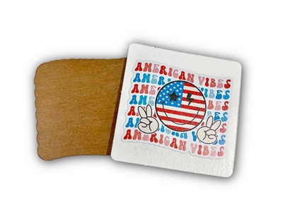 Badge Reel America Vibes (NO HOLE)