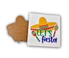 Badge Reel Lets Fiesta  (NO HOLE)