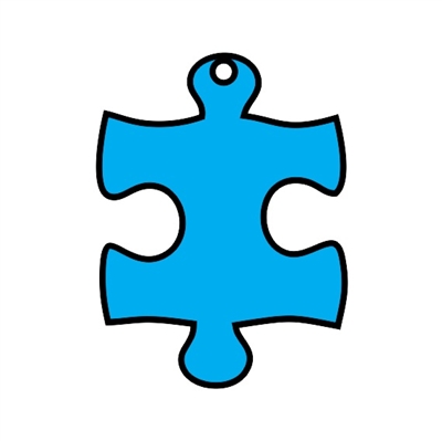 2" Puzzle Piece