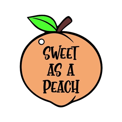 2" Peach