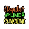 2" Tequila Lime and Sunshine