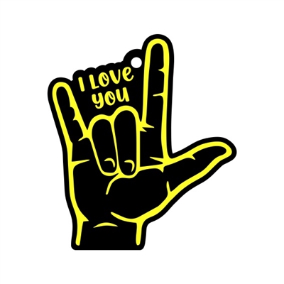2" I Love You ASL