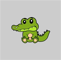 Alligator Tumbler Sticker