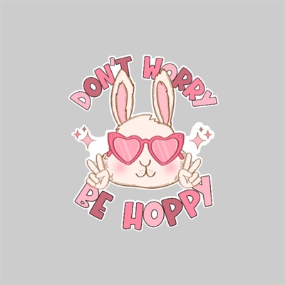 Be Hoppy Tumbler Sticker