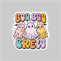 Boo Boo Crew Tumbler Sticker