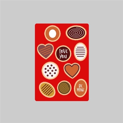 Box of Chocolates Tumbler Sticker