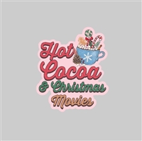 Christmas Movies Tumbler Sticker