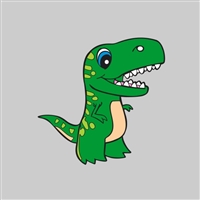 Dinosaur Tumbler Sticker