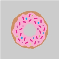 Donut Tumbler Sticker