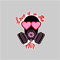 Gas Mask Tumbler Sticker