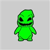 Green Monster Tumbler Sticker