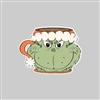 Grinch Mug Tumbler Sticker