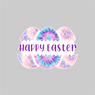 Happy Easter Tumbler Sticker