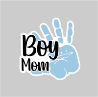 Boy Mom Tumbler Sticker