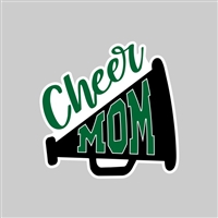 Cheer Mom (Green)  Tumbler Sticker