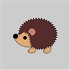 Hedgehog Tumbler Sticker