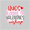 Hugs and Kisses Tumbler Sticker