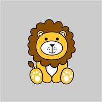 Lion Tumbler Sticker