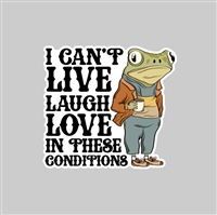 Live Laugh Love Tumbler Sticker