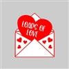 Love Letter Tumbler Sticker
