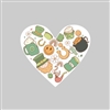 Lucky Heart  Tumbler Sticker