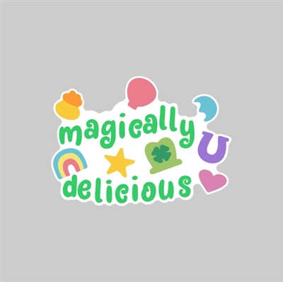 Magically Delicious Tumbler Sticker