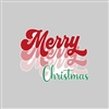 Merry Christmas Tumbler Sticker