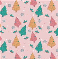Pastel Christmas Tree Vinyl Sheet