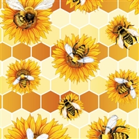 Bee Hive Vinyl Sheet