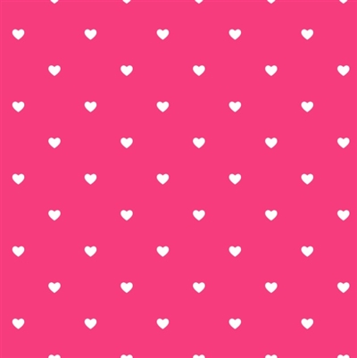Pink Hearts Vinyl Sheet