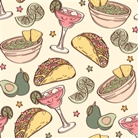 Taco Tuesday Vinyl Sheet