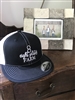 Flat Bill Baseball Hat Black