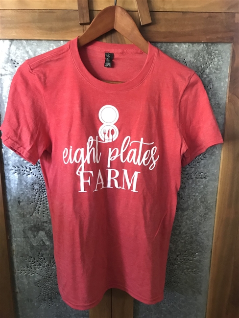 Men's T Shirt Heather Red
