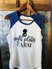 Women's Baseball Cut Off Royal Blue
