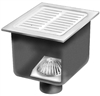 Mifab FS1740, 12" x 12" x 10" Sanitary Floor Sink