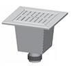 Mifab 12" X 12" X 8" Replacement Stainless Steel Floor Sink Liner
