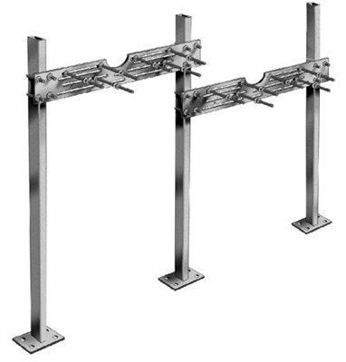 Mifab MC-33 Urinal & Water Cooler Bi-level Support