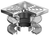 Mifab R1100-PR 8" Square Promenade Deck Drain