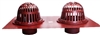 Mifab R1150 8" Combined Roof & Overflow Drain
