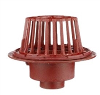 Mifab R1200 15" Large Sump Cast Iron Roof Drain