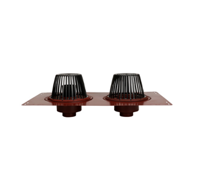 Mifab R1270 15" Combined Roof & Overflow Drain
