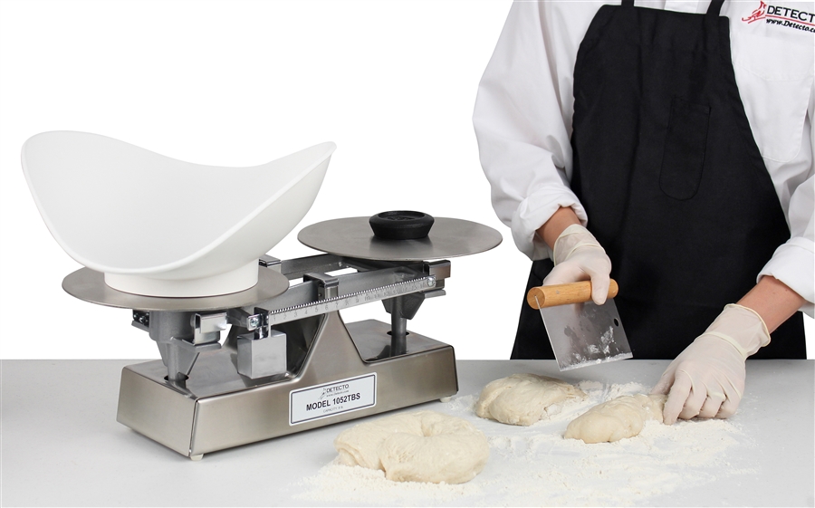 Detecto 1001 and 1002 Mechanical Bakers Dough Scales