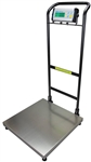 CPW PLUS W Handlebar Floor Scale with Wheels