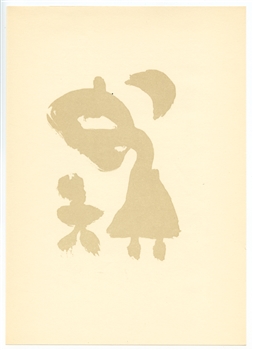 Joan Miro pochoir 1947