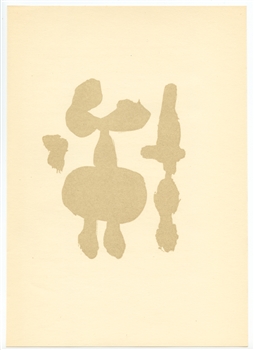 Joan Miro pochoir 1947