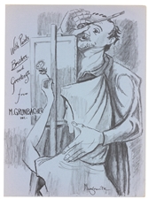 Peppino Mangravite lithograph Improvisations